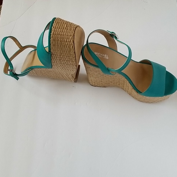 Michael Kors open toe wedges - Picture 10 of 12